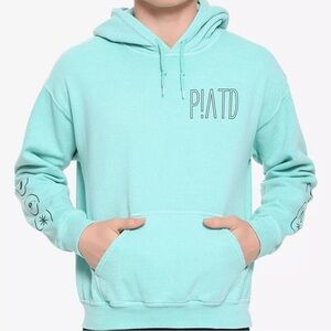 P!ATD Panic! at the Disco Symbols Logos Pullover Hoodie Merch Tour Rare HTF